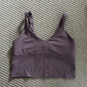 Lululemon align tank purple ash size 10
